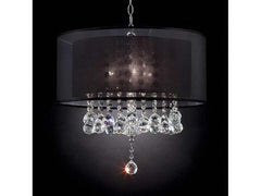 ivy Chrome Ceiling Lamp - Ornate Home