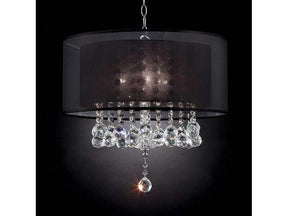 ivy Chrome Ceiling Lamp - Ornate Home