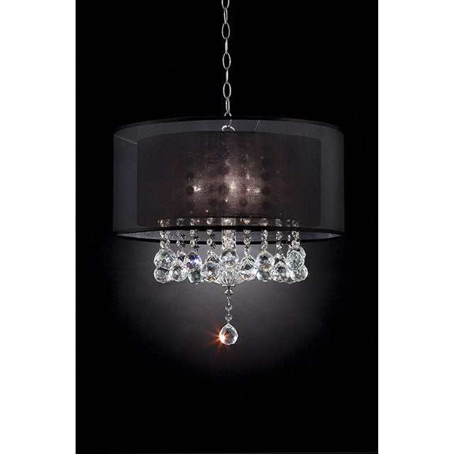 ivy Chrome Ceiling Lamp - Ornate Home