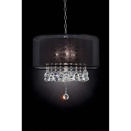 ivy Chrome Ceiling Lamp - Ornate Home