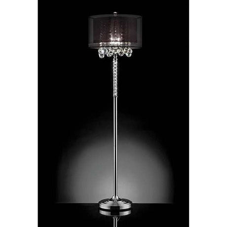 ivy Chrome Floor Lamp - Ornate Home