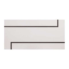 izar White/Gun Metal Coffee Table - Ornate Home