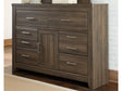 Juararo Dark Brown Dresser - Ornate Home