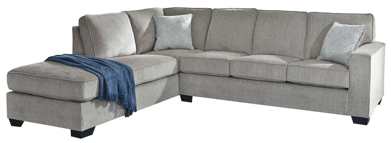 Altari Alloy Full Sleeper Sectional Sofa w/ LAF Chaise - Ornate Home