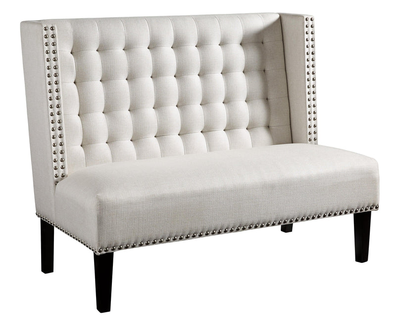 [DECEMBER SPECIAL] Beauland - Ivory - Accent Bench - Ornate Home