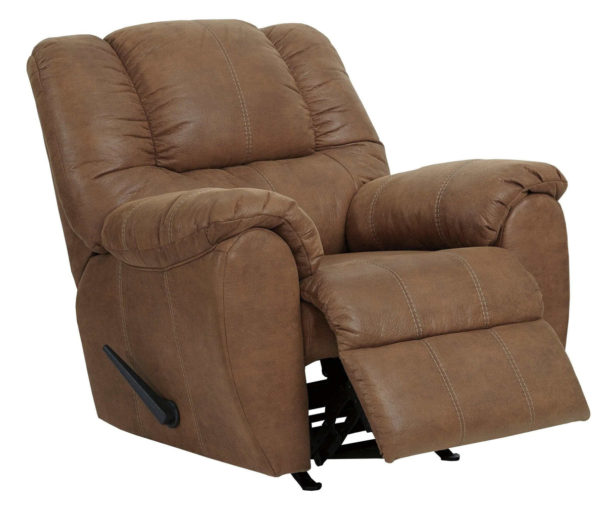 McGann Faux Leather Manual Recliner - Ornate Home