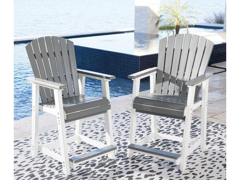 [CYBER WEEK] Transville Outdoor Counter Height Bar Stool (Set of 2) - Ornate Home