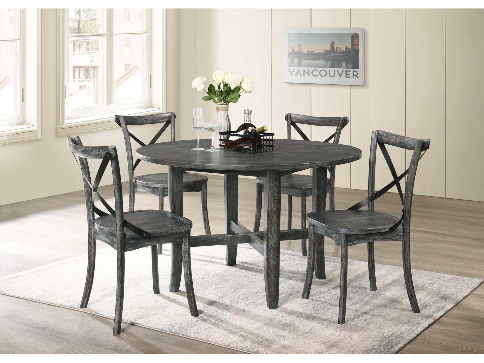 Kendric Rustic Gray Dining Table Ornate Furniture