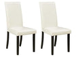 Kimonte Ivory Faux Leather Dining Chair (Set of 2) - Ornate Home