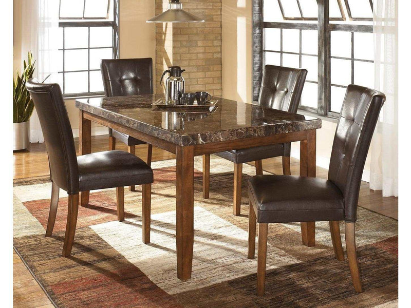 Lacey Medium Brown Dining Table - Ornate Home