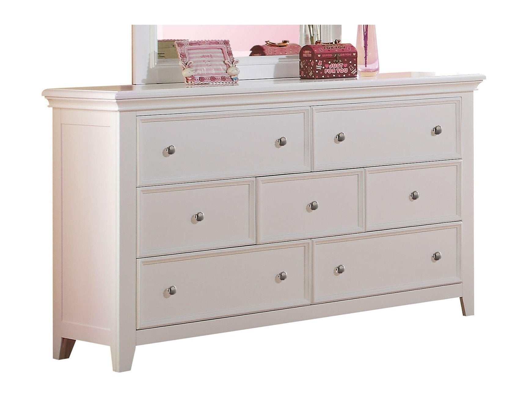 Lacey White Dresser - Ornate Home