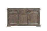 Landon Salvage Gray Server - Ornate Home