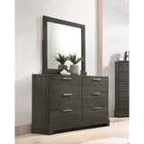 Lantha Gray Oak Dresser - Ornate Home