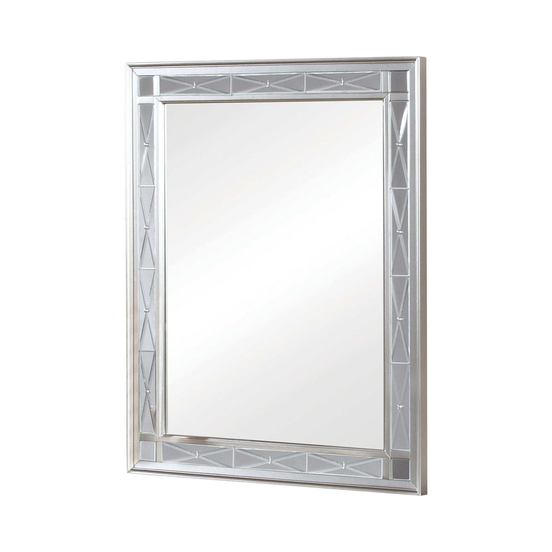 Leighton Metallic Mercury Vanity Mirror - Ornate Home