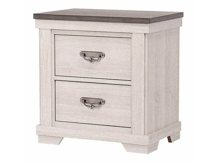 Leighton Two Tone Nightstand - Ornate Home