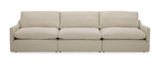 Lennon Transitional Beige Fabric Sectional Sofa Set - Ornate Home