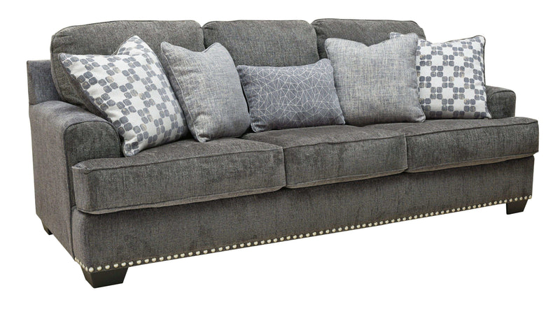 Locklin Carbon Gray Sofa - Ornate Home