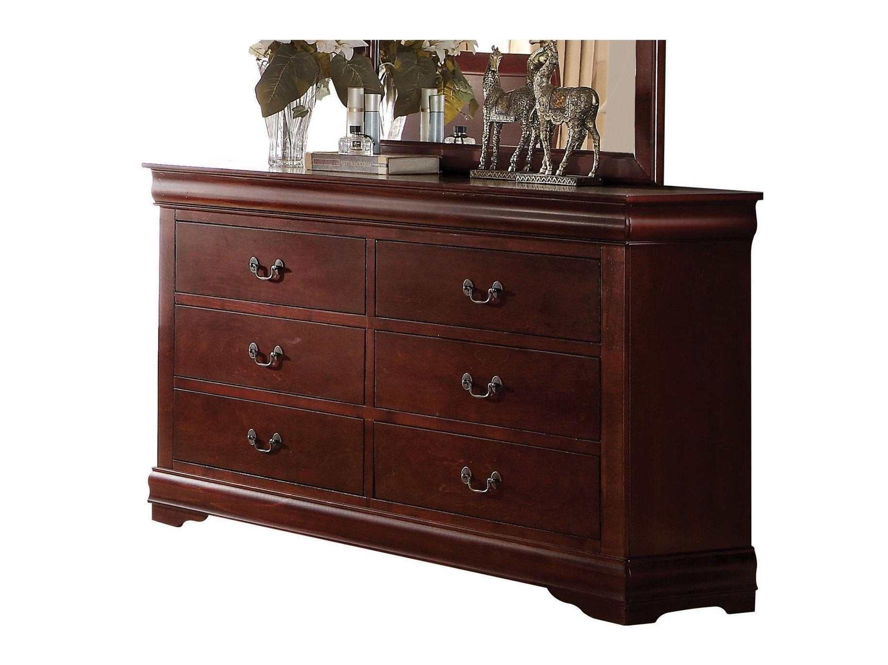 Louis Philippe Cherry Dresser - Ornate Home