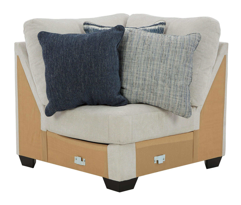 Lowder Stone 4pc Sectional Sofa w/ RAF Chaise - Ornate Home