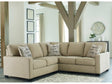 Lucina Quartz Beige 2pc LAF Sectional Sofa - Ornate Home