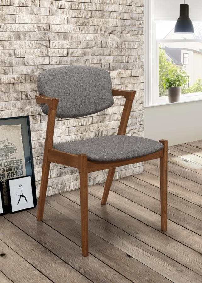 Malone - Dark Walnut - Dining Chair (Set of 2) - Ornate Home