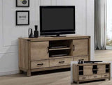 Matteo Light Brown 68" TV Stand - Ornate Home