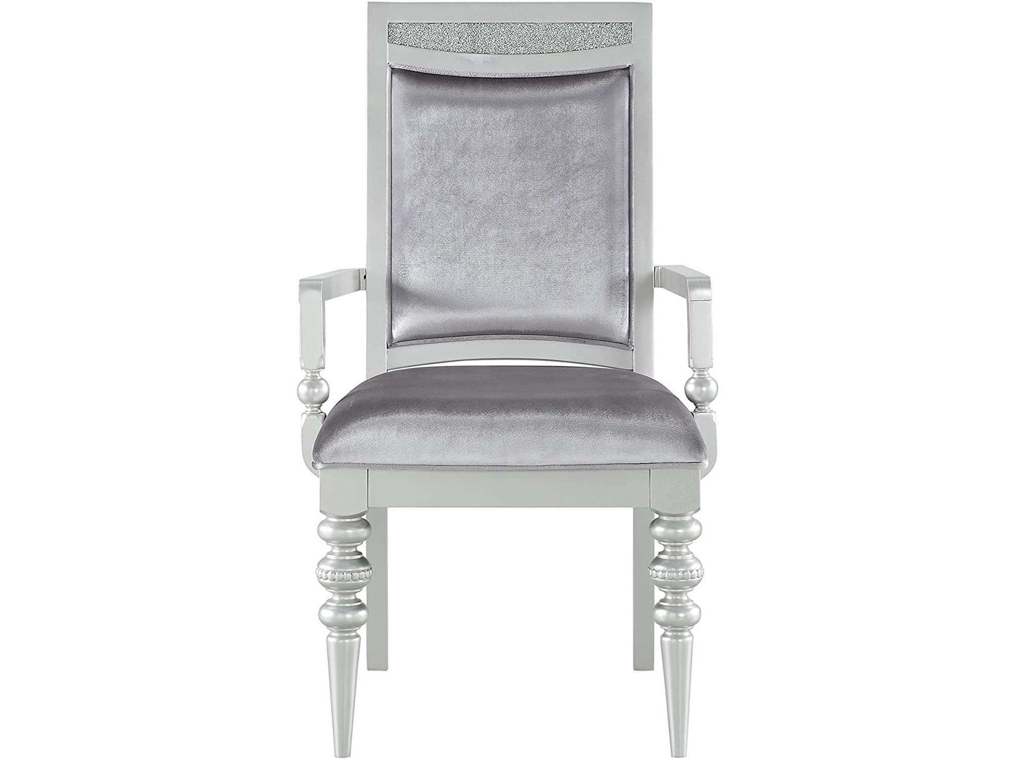 Maverick Platinum Dining Chair (Set of 2) - Ornate Home