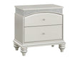 Maverick Platinum Nightstand - Ornate Home