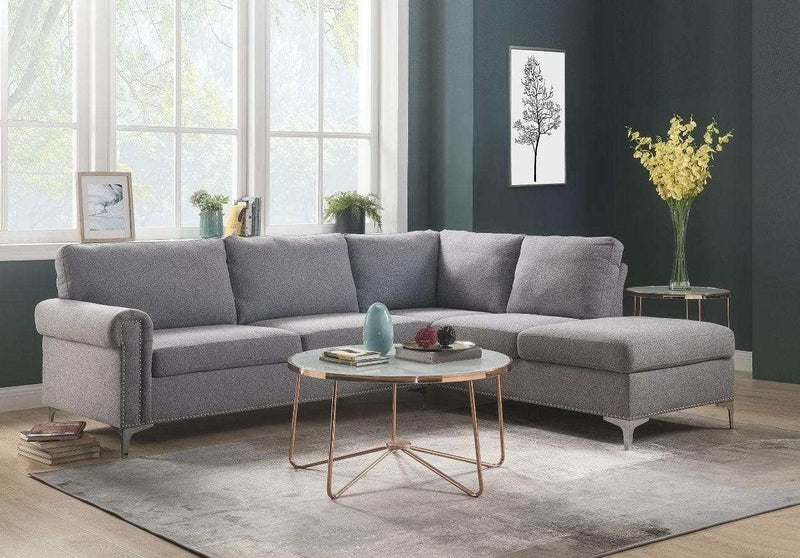 Melvyn Gray Sectional Sofa - Ornate Home