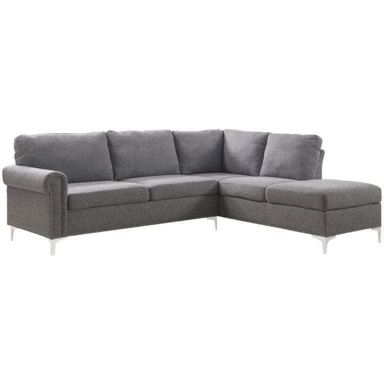 Melvyn Gray Sectional Sofa - Ornate Home