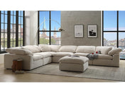 Naveen Ivory Modular Sectional Fabric Create your own Style - Ornate Home