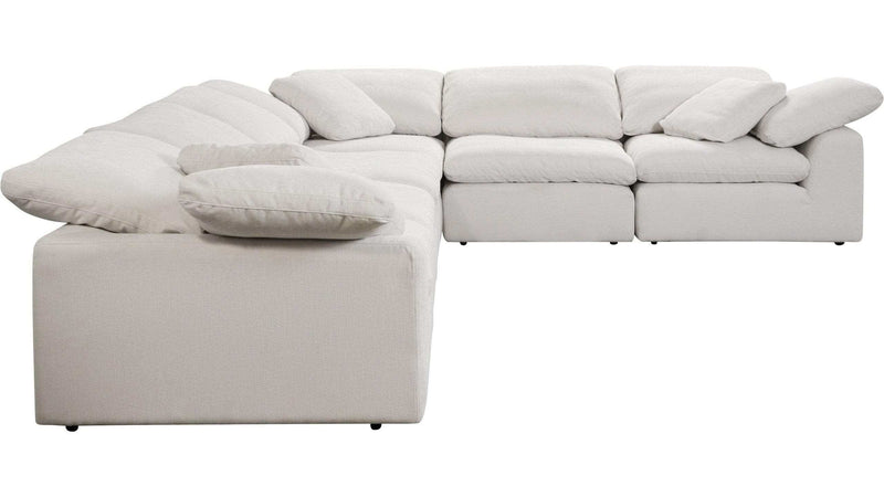 Naveen Ivory Modular Sectional Fabric Create your own Style - Ornate Home