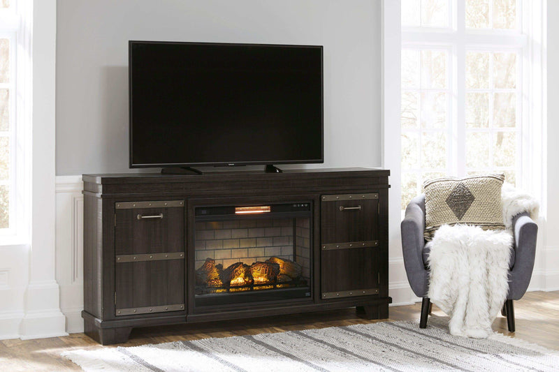 Noorbrook 72" TV Stand w/Fireplace Option - Ornate Home