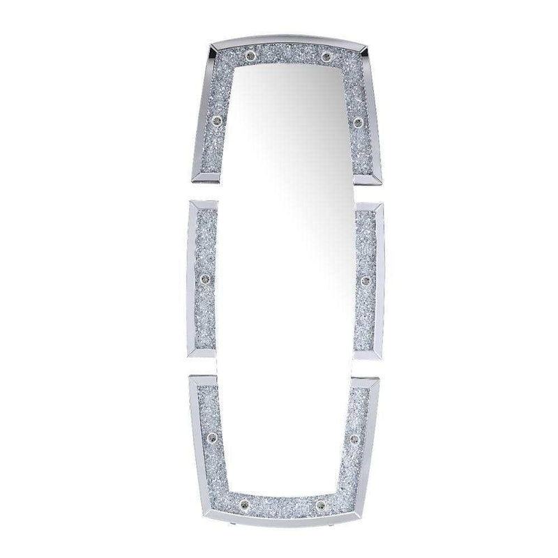 Noralie Accent Floor Mirror w/ Light - Ornate Home