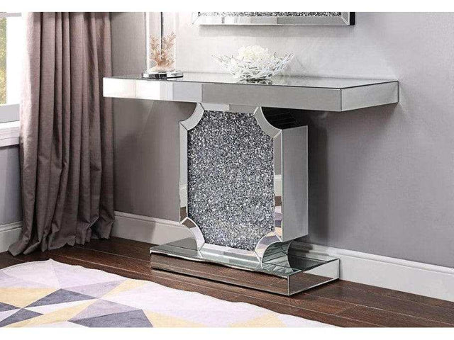 Noralie Console Table Geometric Shape - Ornate Home