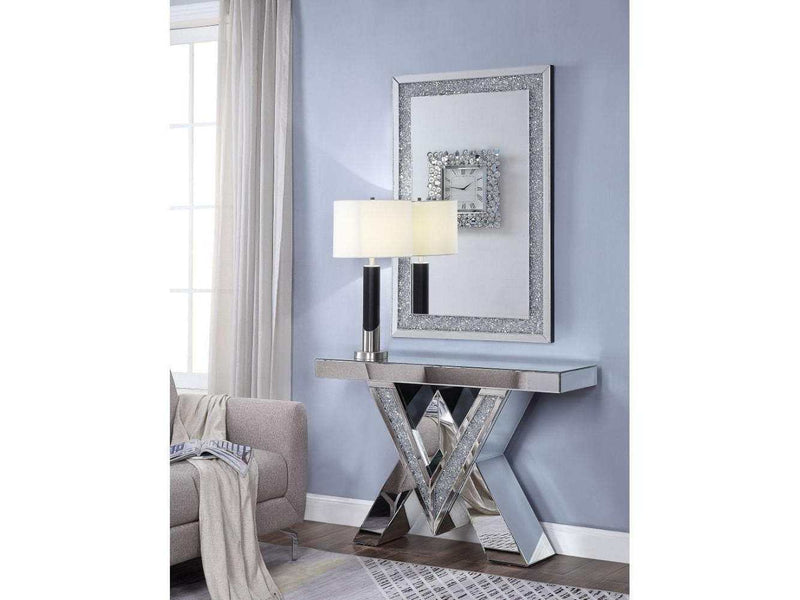 Noralie Console Table V Shape - Ornate Home