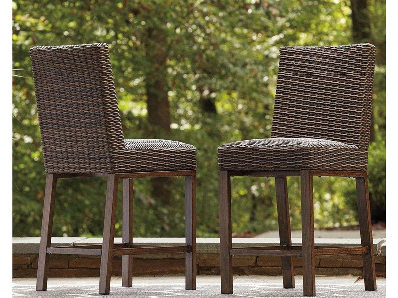 Paradise Trail Outdoor Bar Stool (Set of 2) - Ornate Home
