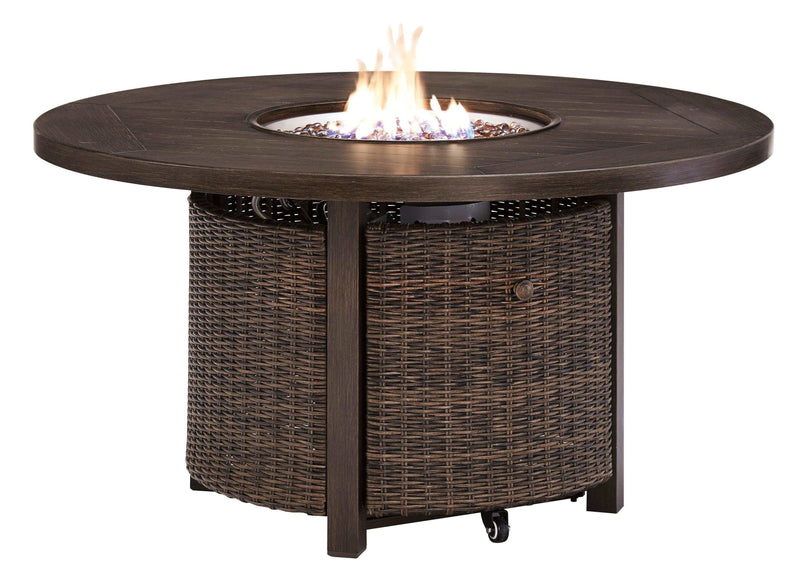 [CYBER WEEK] Paradise Trail - Round - Outdoor Fire Pit Table - Ornate Home