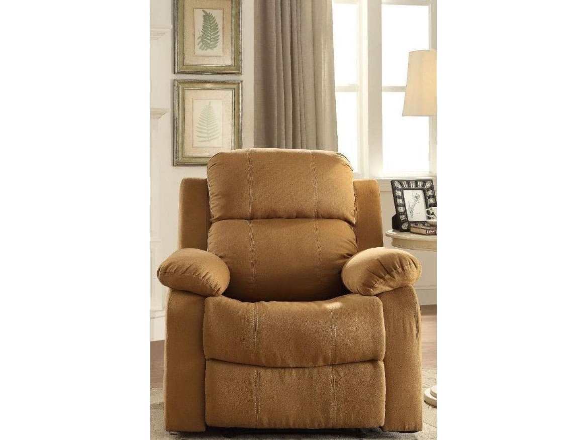 Parklon Brown Microfiber Recliner Chair - Ornate Home