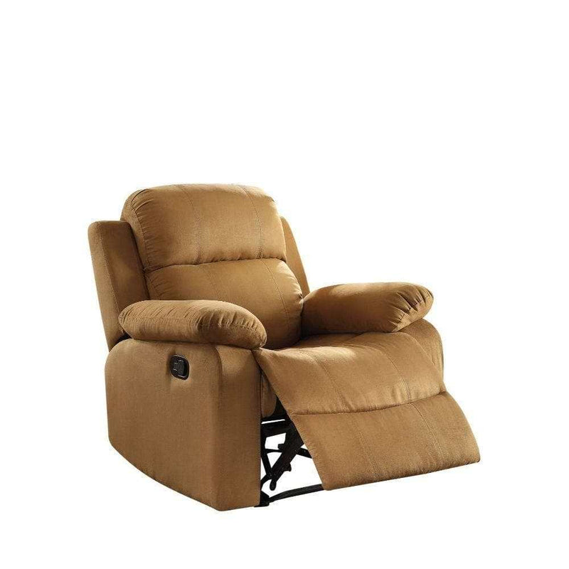 Parklon Brown Microfiber Recliner Chair - Ornate Home