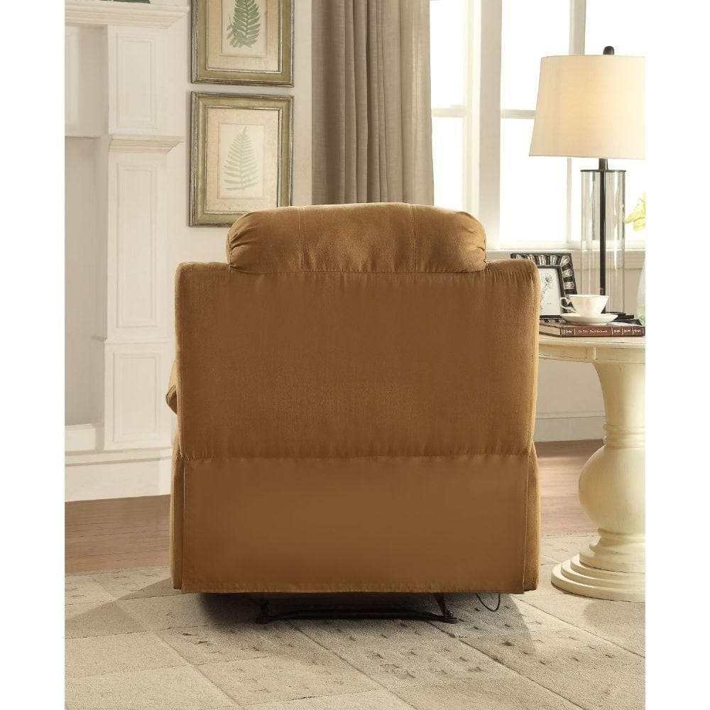 Parklon Brown Microfiber Recliner Chair - Ornate Home