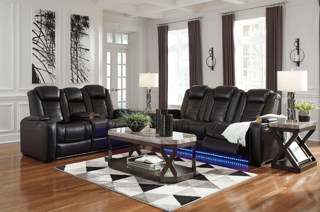 Party Time Power Reclining Living Room Set / 2pc - Ornate Home