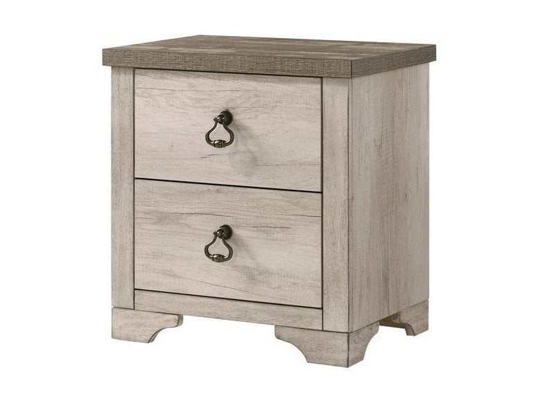 Patterson Driftwood Gray Nightstand - Ornate Home