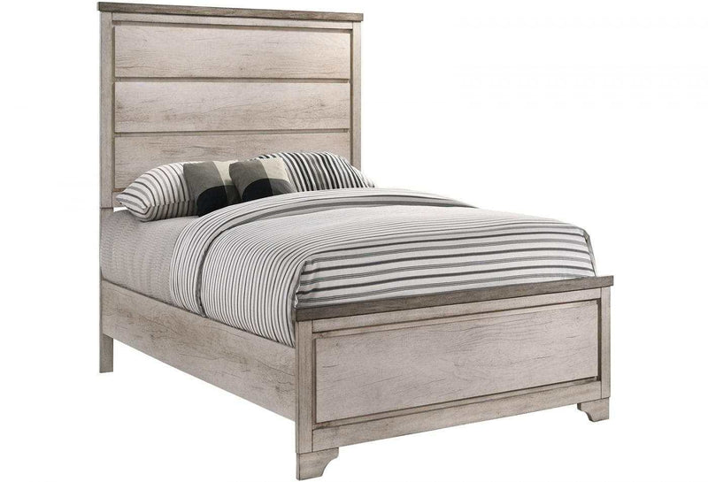 Patterson Driftwood Gray Panel Youth Bedroom Set - Ornate Home