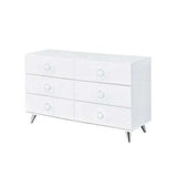 Perse White Dresser - Ornate Home