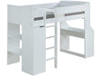 Ragna White Twin Loft Bed - Ornate Home