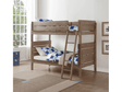 Ranta Antique Oak Bunk Bed (Twin/Twin) - Ornate Home