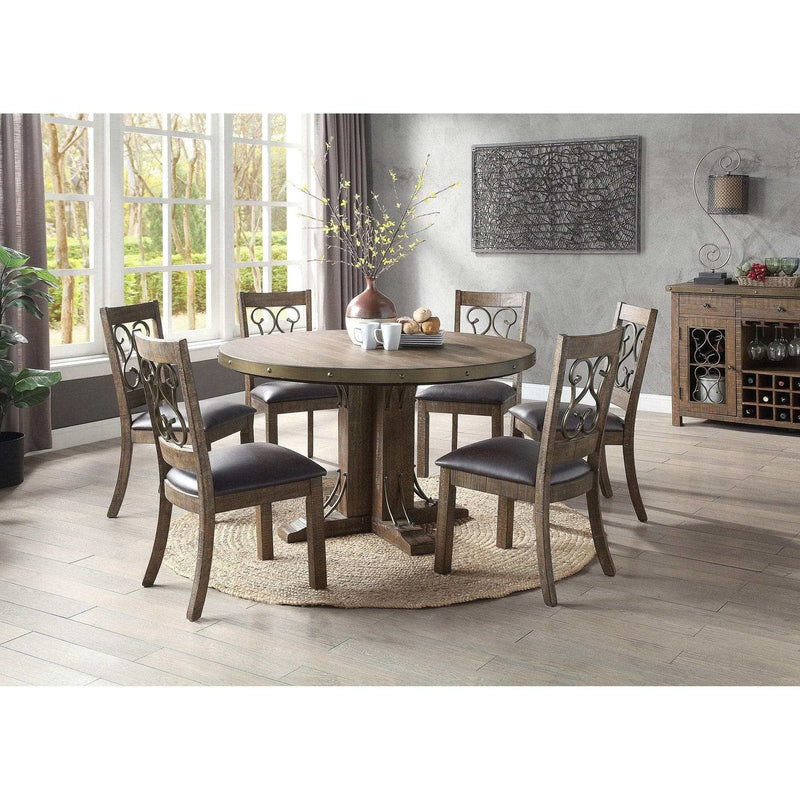 Raphaela Round Dining Table - Ornate Home