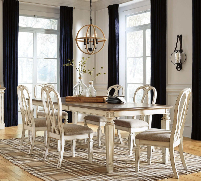 Realyn Dining Table w/ Extension Leaf - Ornate Home