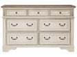 Realyn Dresser w/ 7 Drawer - Ornate Home